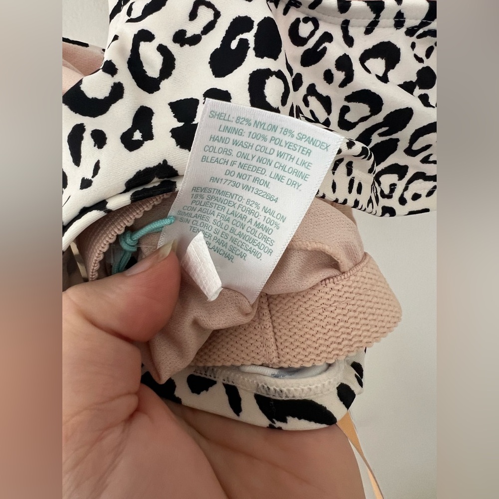 Kona Sol Leopard Bikini Top - Picture 5 of 5